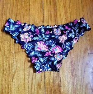 Cheeky ruched bikini bottom